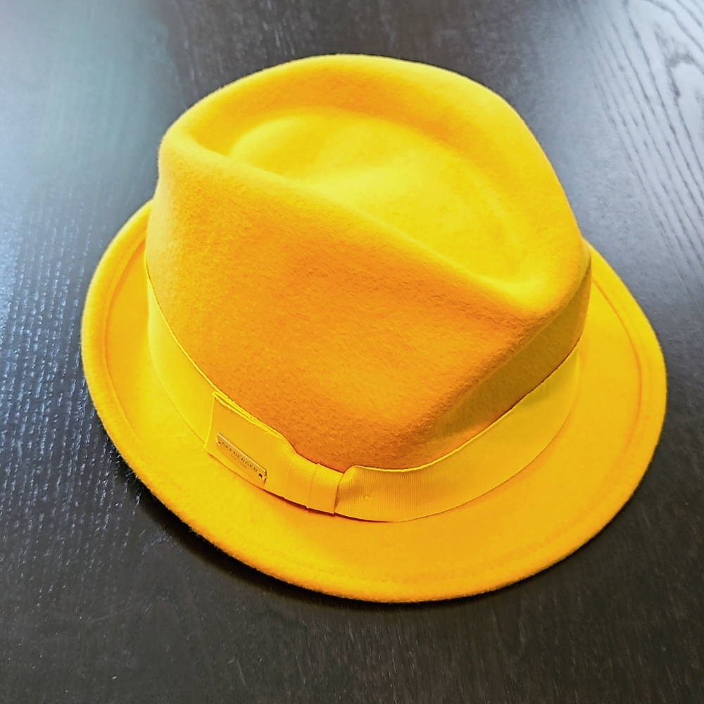 💛 Seeberger 57cm felt trilby fedora felt hat carefully owned condition, OOS - Picture 4 of 13